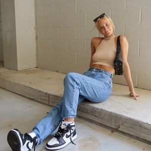 Lee Original Vintage High Waisted Straight Leg Jeans 28x32